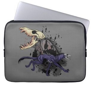 Funda Para Portátil Monstruo en ejecución