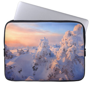 Funda Para Portátil Mont Logan Amanecer Parque Nacional Gaspesie Quebe