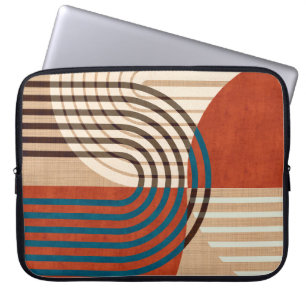 Funda Para Portátil Montaje de estampados retro de arte de colchón con
