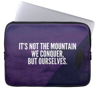 Funda Para Portátil Montaña conquistadora - Motivacional