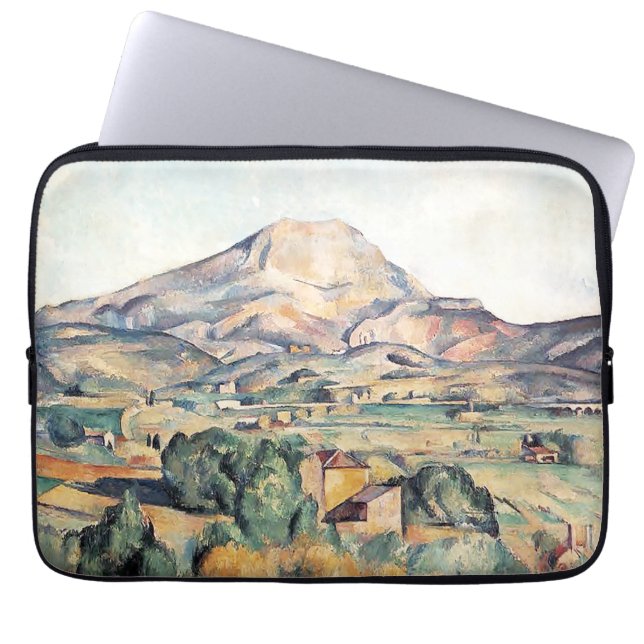 Funda Para Portátil Montaña de Saint-Victoire Barnes Paul Cezanne (Frente)