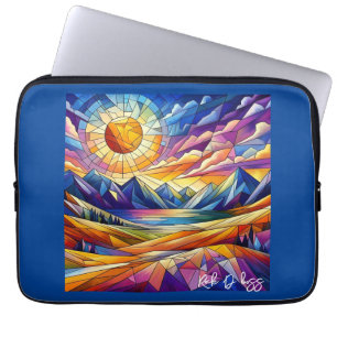 Funda Para Portátil Montaña de vidrio mantenida
