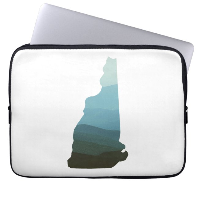 Funda Para Portátil Montañas blancas en New Hampshire (Frente)