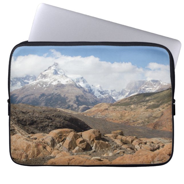 Funda Para Portátil Montañas coronadas de nieve (Frente)