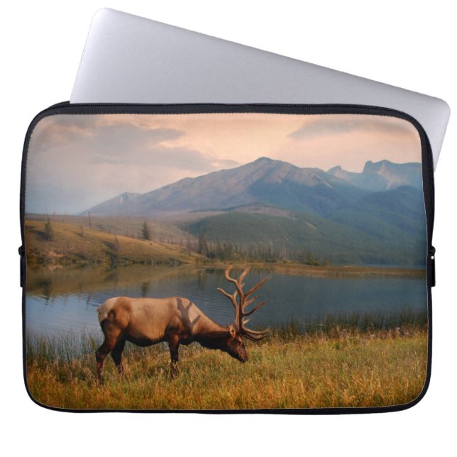 Funda Para Portátil Montañas | Jacques Mountain Range Alberta Canadá (Frente)