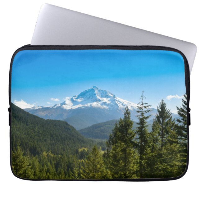 Funda Para Portátil Montañas | Monte Hood Oregon (Frente)