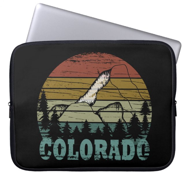 Funda Para Portátil Montañas Rocosas Colorado (Frente)