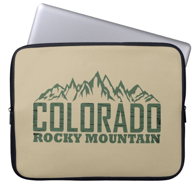 Funda Para Portátil Montañas rocosas Colorado (Frente)