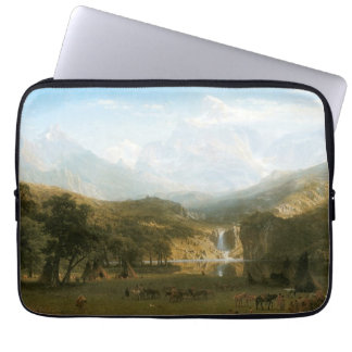 Funda Para Portátil Montañas Rocosas, Pico de Lander de Albert Biersta