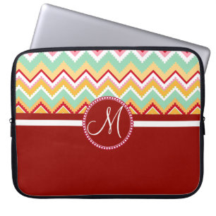 Funda Para Portátil Montañas Tribales Aztec Andes Chevron Fiesta ZigZa