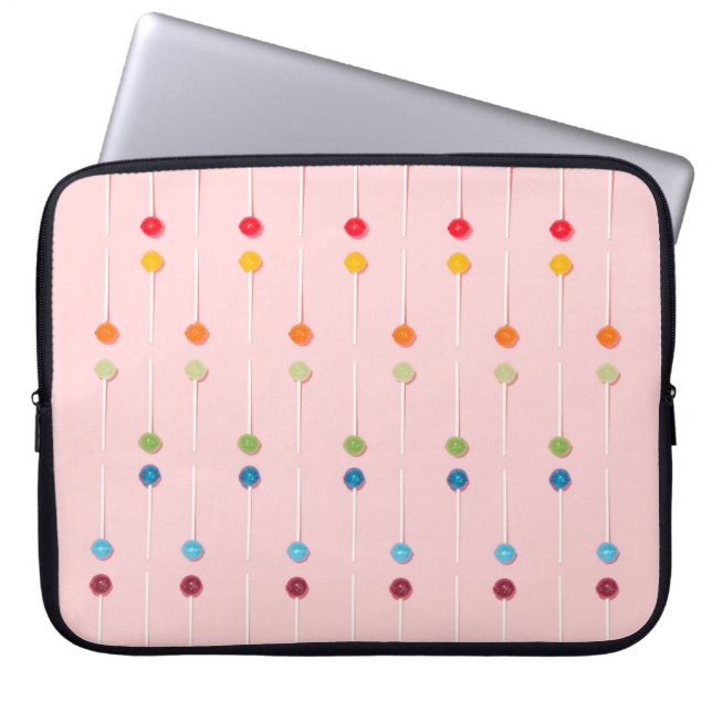 Funda Para Portátil Montón de lollipops (Frente)