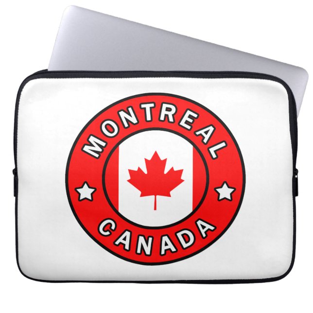 Funda Para Portátil Montreal Canadá (Frente)