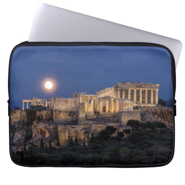 Funda Para Portátil Monumentos | El Partenón Atenas, Grecia (Frente)