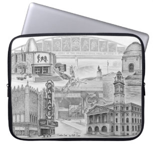 Funda Para Portátil Monumentos históricos de Canton Ohio