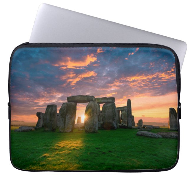 Funda Para Portátil Monumentos | Stonhenge, Inglaterra (Frente)