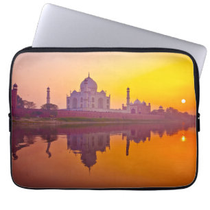 Funda Para Portátil Monumentos Taj Mahal al atardecer