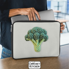Funda Para Portátil Mood divertido impulsó crochet verde Minimalista b