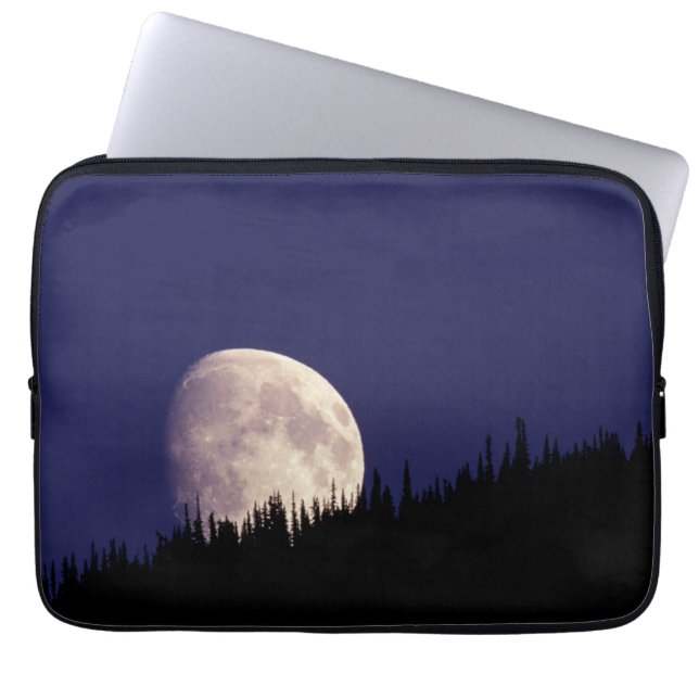 Funda Para Portátil Moon & Forest | Parque nacional Glaciar Montana (Frente)