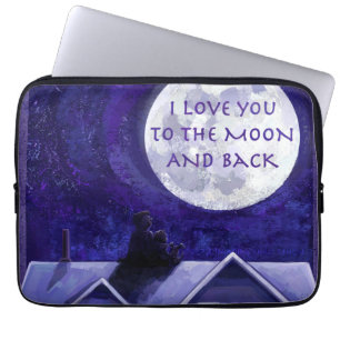 Funda Para Portátil Moon Watch