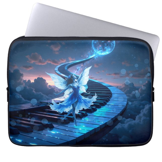 Funda Para Portátil Moonlight Rehearsal – Dancing in the moonlight.  (Frente)