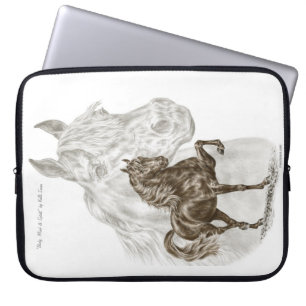 Funda Para Portátil Morgan Horse Art