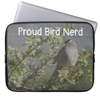 Mosaic Sparrow Avid Birder Orgulloso Nerd Bird