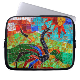 Funda Para Portátil Mosaico del gallo - Murano Italia