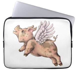 Funda Para Portátil Mosca de cerdos