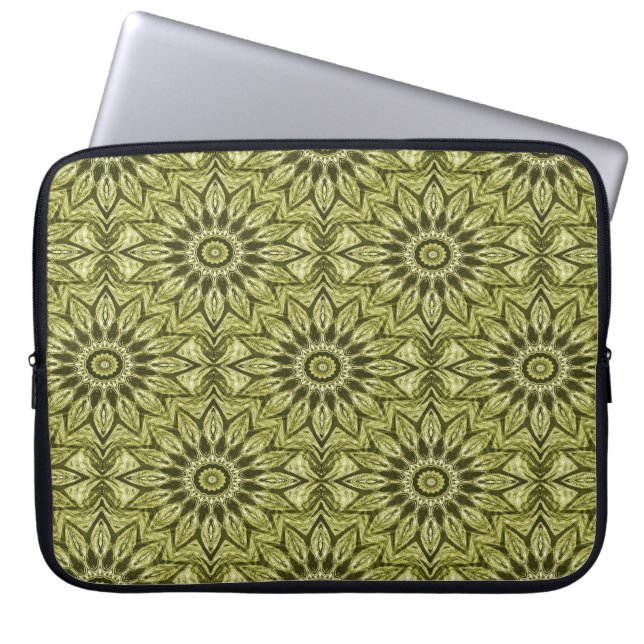 Funda Para Portátil Mossy Flowerz...... (Frente)