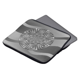 Funda Para Portátil Motif del círculo griego