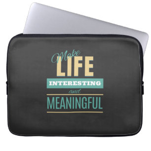 Funda Para Portátil Motivación de citas significativas para hacer la v