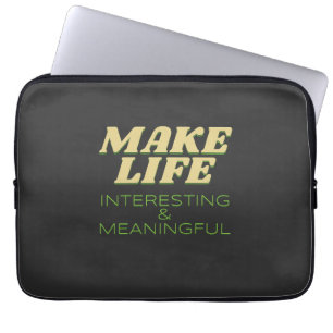 Funda Para Portátil Motivación de citas significativas para hacer la v