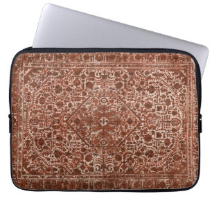 Funda Para Portátil motivo antiguo oriental marrón