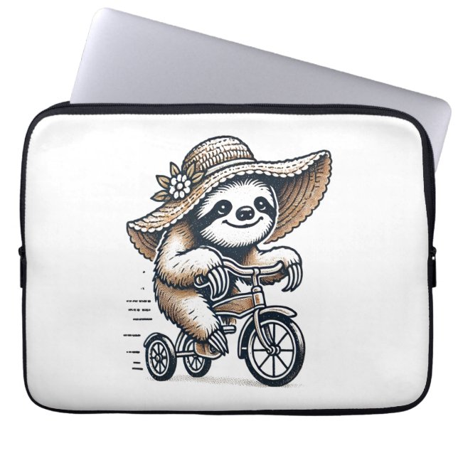 Funda Para Portátil Motociclismo de eslogan (Frente)