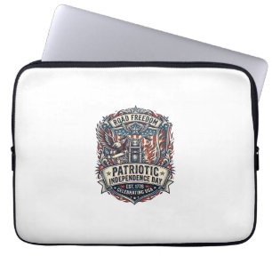 Funda Para Portátil Motociclista Patriota Motor Patriótico Carretera L