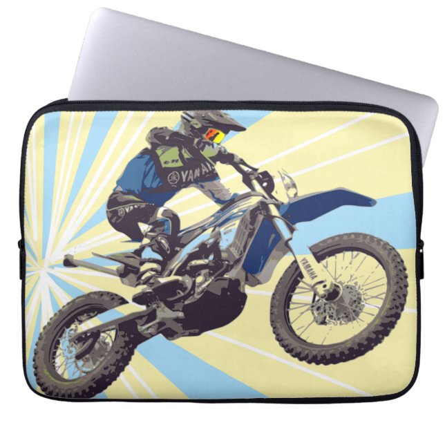 Funda Para Portátil Motocross (Frente)