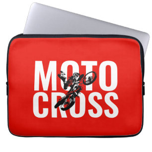 Funda Para Portátil Motocross Motorcycle Sport Pop Art