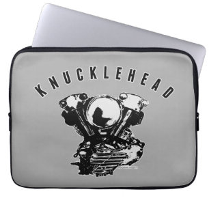 Funda Para Portátil Motor de la motocicleta del Knucklehead del