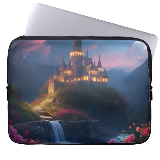 Funda Para Portátil Mountain Midnight Castle Four (Frente)