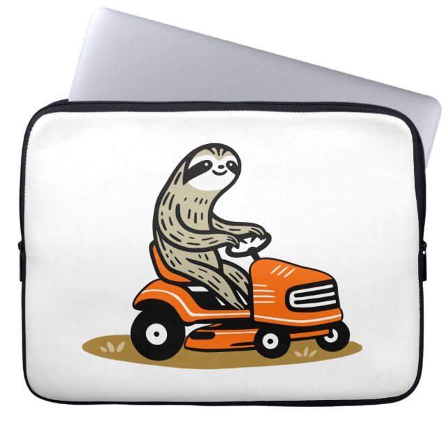 Funda Para Portátil Mowing Sloth (Frente)