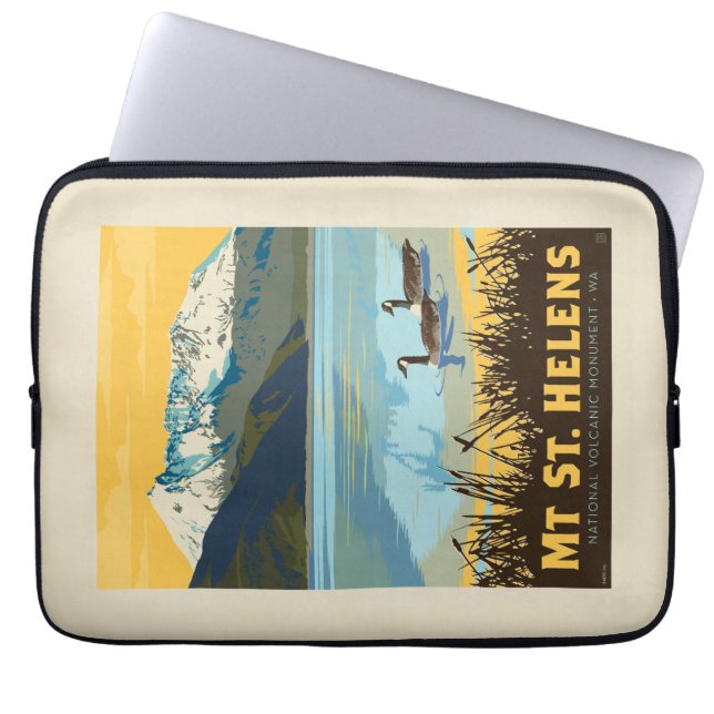 Funda Para Portátil Mt Santa Helens | Washington (Frente)