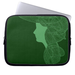 Funda Para Portátil Muchacha irlandesa