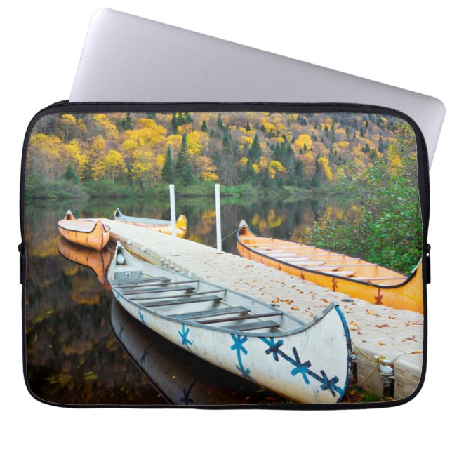 Funda Para Portátil Muelle de Rivière Jacques-Cartier el | Rabaskas (Frente)