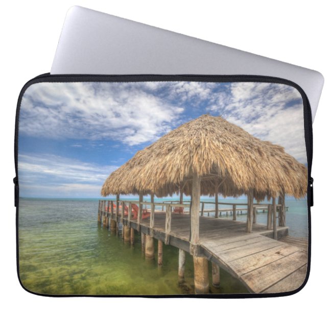 Funda Para Portátil Muelle del Caribe (Frente)