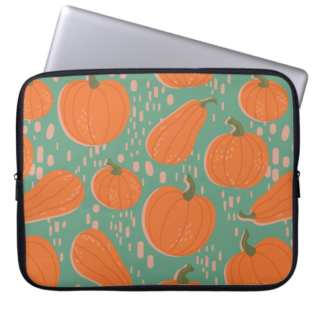 Funda Para Portátil Muestra de patrón de repetición sin inconvenientes (Frente)