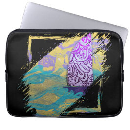 Funda para portátil - Muestra de pintura Velero La