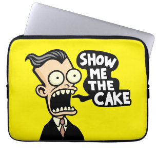 Funda Para Portátil Muéstrame la torta