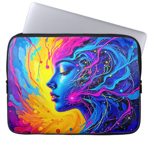 Funda Para Portátil Mujer abstracta adorable