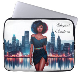 Funda Para Portátil Mujer afroamericana decoración moderna