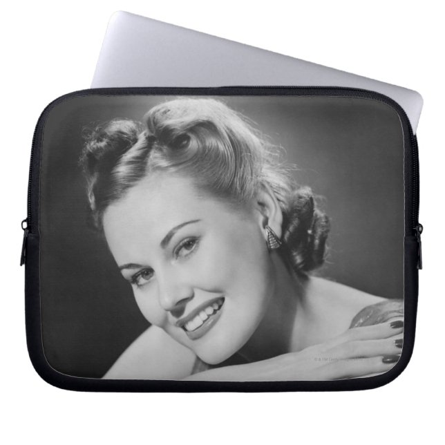 Funda Para Portátil Mujer atractiva (Frente)